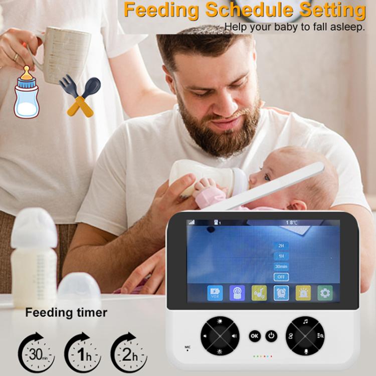 4.3 Inch IPS HD Display 720P Baby Monitor, US Plug, EU Plug, UK Plug, AU Plug 4.3 Inch IPS HD Display 720P Baby Monitor, US Plug, EU Plug, UK Plug, AU Plug